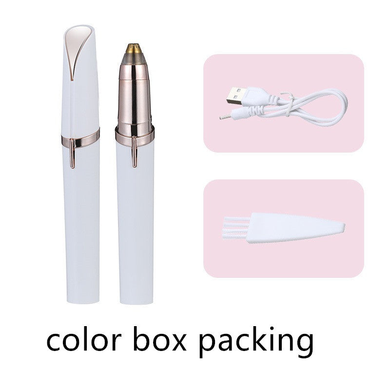 Eyebrow Epilator Maquiagem Profissional Completa Trymer Do Brwi Eye Brow Trimmer For Rasoir Visage Femme Make Up Eye Brow Shaper Lootquake LLC