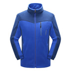 Cross-border Sources Of New Polar Fleece Warm Fleece Couple Cardigan Contrast