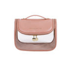 Visible portable cosmetic bag, large capacity portable cosmetic storage bag, multi-functional waterproof toilet bag, travel makeup bag, transparent makeup purse, - SJB-DIAMOND ELITES