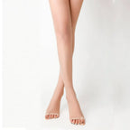 3 Pairs Womens 20D Ultra Toeless Sheer Tights Open Toe Control Top Pantyhose - SJB-DIAMOND ELITES