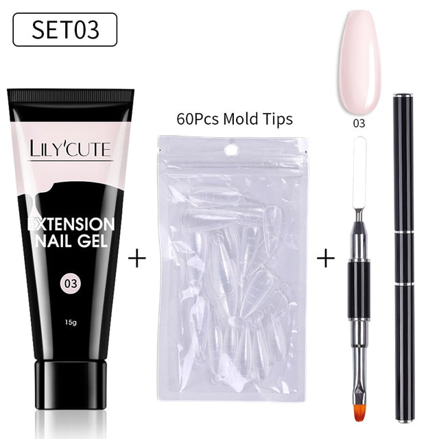 Extension Gel Set - SJB-DIAMOND ELITES