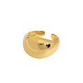 Smooth Texture S925 Sterling Silver Ring Pi-Mart
