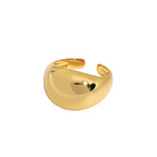 Smooth Texture S925 Sterling Silver Ring Pi-Mart
