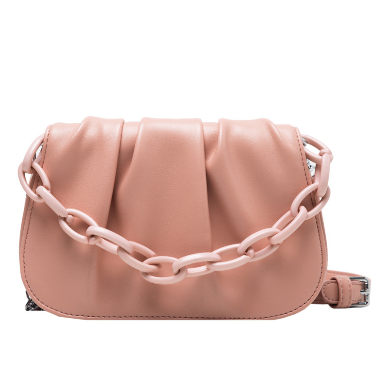 Women small hobo bag pleated bag chain shoulder strap 5101 - SJB-DIAMOND ELITES