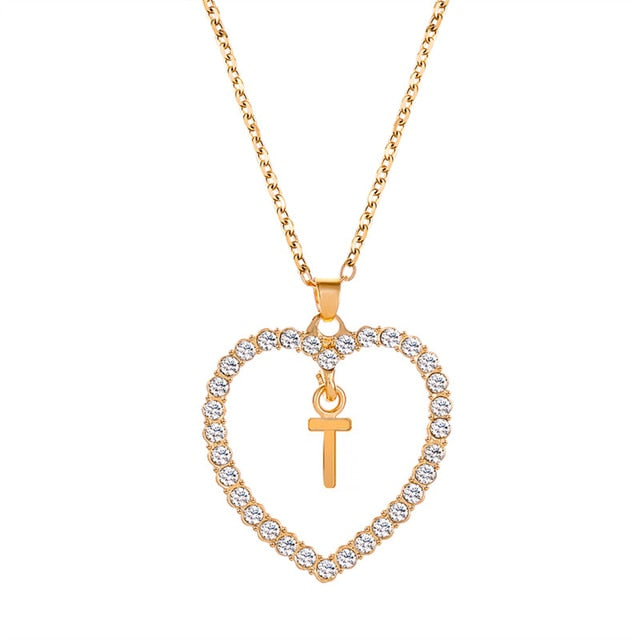 Initials Lette Necklace Pi-Mart