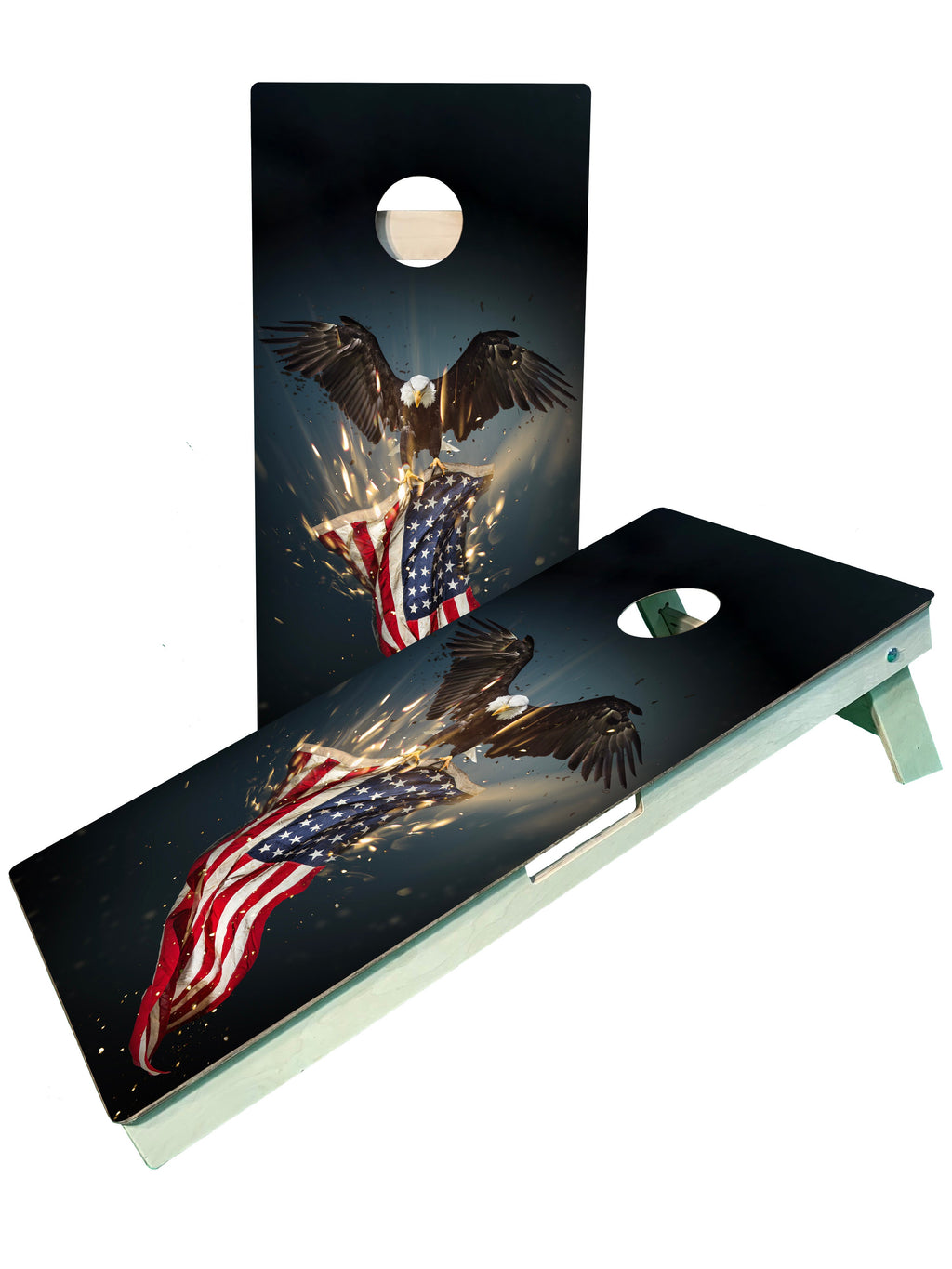 USA Eagle Cornhole Boards - SJB-DIAMOND ELITES