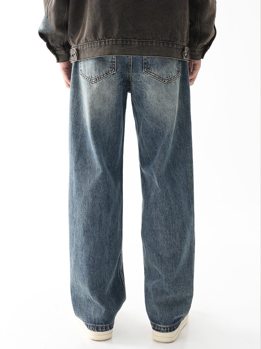 American High Street Vintage Jeans Men's Autumn Lootquake LLC
