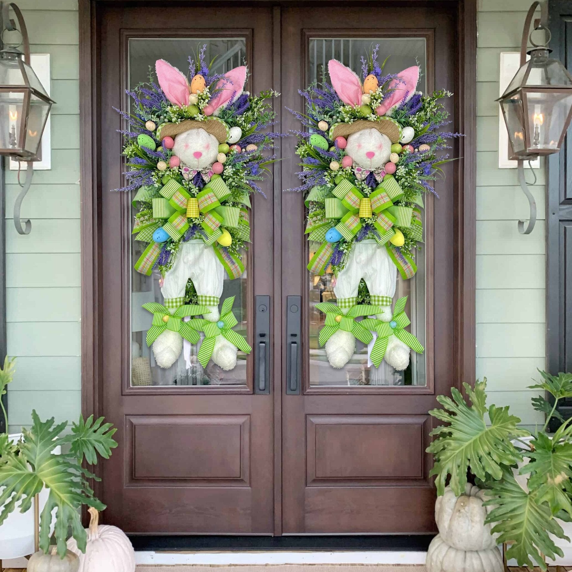 Easter Decoration Wreath Door Hanging Decorations Pi-Mart