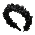 Mesh Pleats Hairband Decoration Women Pi-Mart