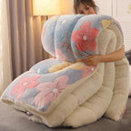 Winter Thick Quilt - Lamb Velvet Double Quilt Core for Dormitory Single Bed (100x150cm to 200x230cm) Pi-Mart