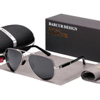 Aviation Luxury New Polarized Mens Sunglasses Pilot Style Men Accessories Driving Fishing Hiking Eyewear With UV400 Protection - SJB-DIAMOND ELITES