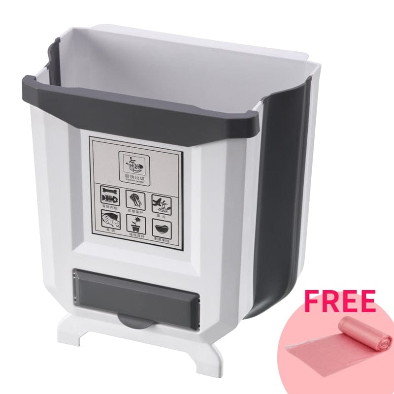 Foldable Kitchen Trash Can Pi-Mart
