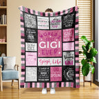 1pc Plush Throw Blanket - Ultra Soft, Warm, and Cozy for Couch, Bed, Sofa, Car, Office, Camping, and Traveling - Perfect Gift for All Seasons and Occasions Lootquake LLC