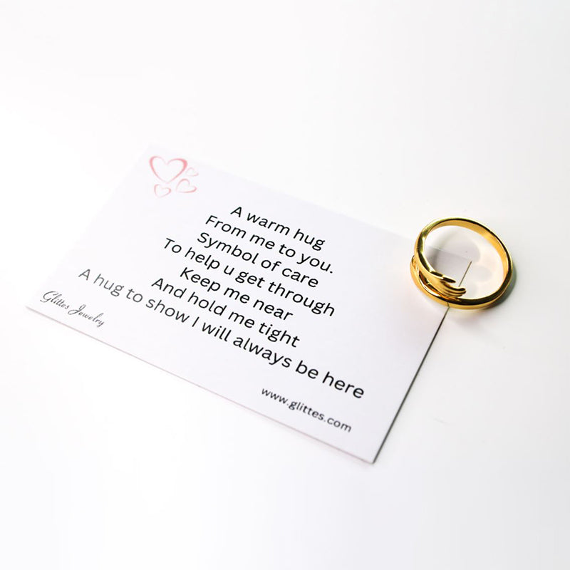 Huggin Gold Ring - SJB-DIAMOND ELITES