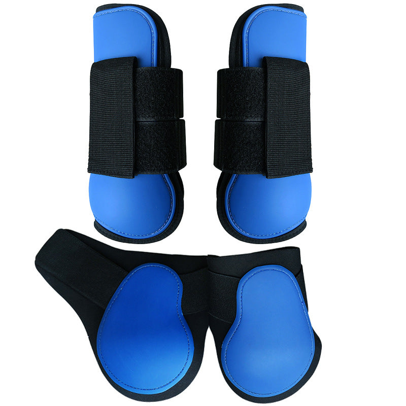 No 4 Obstacle Horse Leg Guard Horse Leggings PU Shell Lootquake LLC