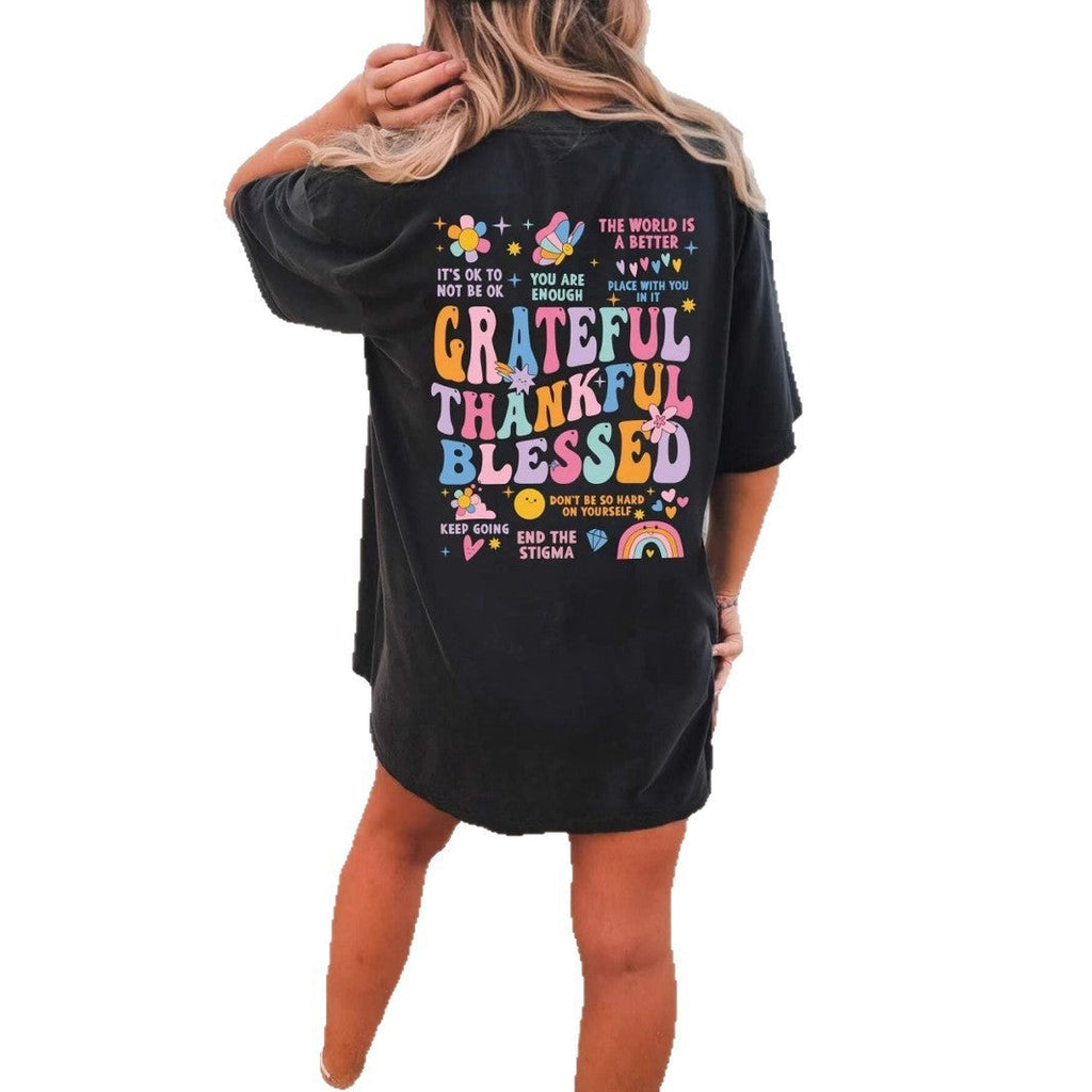 2D Printed Thanksgiving Element Cotton T-shirt Lootquake LLC