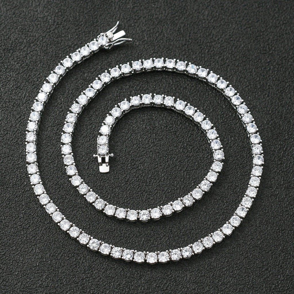Box Clasp Necklace - SJB-DIAMOND ELITES