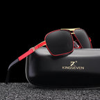 Luxury Men Business Classic Sunglasses High Quality Metal Frame and Polarized Glasses on Sunglasses With UV400 Protection - SJB-DIAMOND ELITES