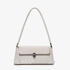 Small shoulder purse, pink baguette armpit bag, versatile diamond tote bag, simple shoulder bag
