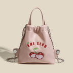 backpack purse women silver backpack, women's chain backpack purse, women's travel backpack