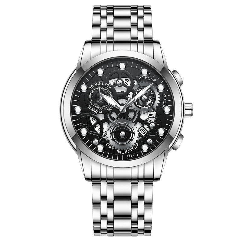 Men's Hollow Non-mechanical Business Watch Pi-Mart