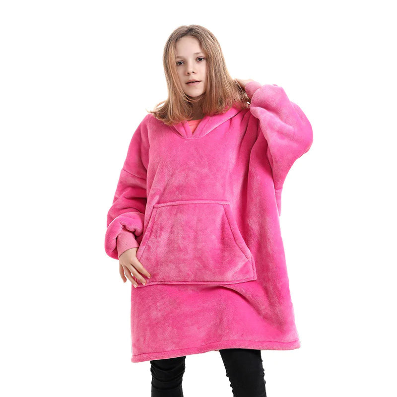 Hooded Pullover Sweater Women's Fall Winter Cold Protection
