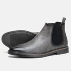 Retro Men's Cowhide Boots Pi-Mart