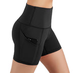 JupiterGear Jolie High-Waisted Athletic Shorts with Hip Pockets - SJB-DIAMOND ELITES