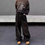 High Street Design Distressed And Dirty Waste-style Jeans For Men Lootquake LLC