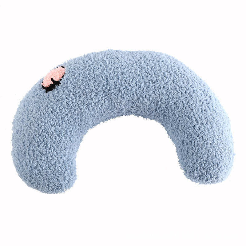 Little Pillow For Cats Fashion Neck Protector Deep Sleep Puppy U-Shaped Pillow Pets Pillow Kitten Headrest Dog Sleeping Pillow Pet Products Pi-Mart