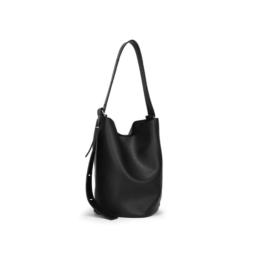 Bucket bag ladies simple, large capacity shoulder bag, versatile hobo bag with crossbody strap - SJB-DIAMOND ELITES