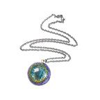 High Frequency Pull Feldspar Crystal Necklace Pi-Mart