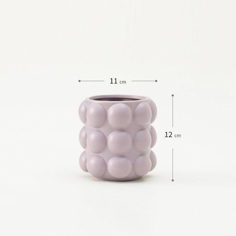 Makeup Brush Storage Cylinder Ins Style Dresser