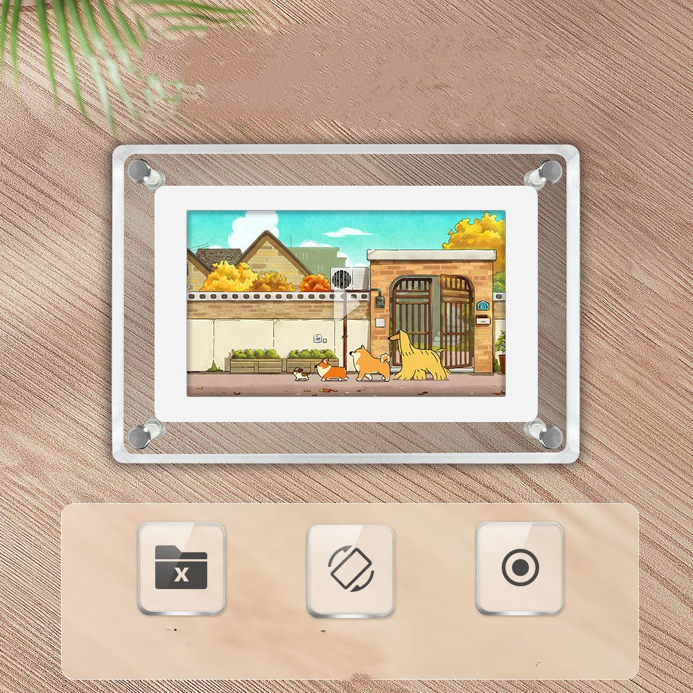 5-inch Acrylic Digital Photo Frame Decoration Pi-Mart