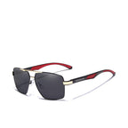 Luxury High Quality Modern  Aluminum Men's Sunglasses Polarized Lens Brand Design Temples Sun glasses  Mirror Glasses Oculos de sol With UV400 Protection - SJB-DIAMOND ELITES