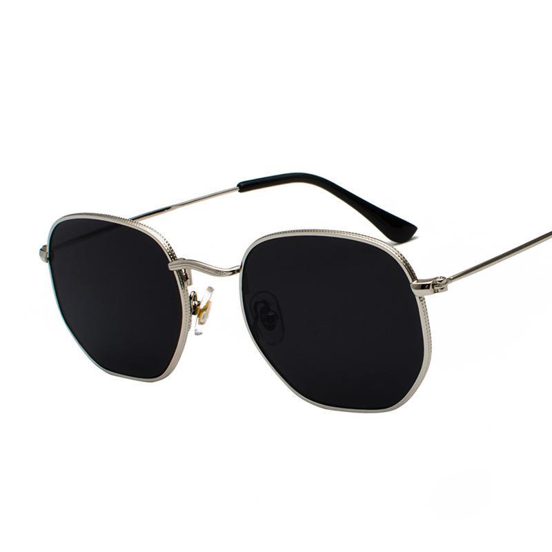 Unisex Woman and Man  Vintage Retro and Modern  Sunglasses Square Metal Frame Sunglasses Pilot Mirror Classic  With UV400 Protection - SJB-DIAMOND ELITES
