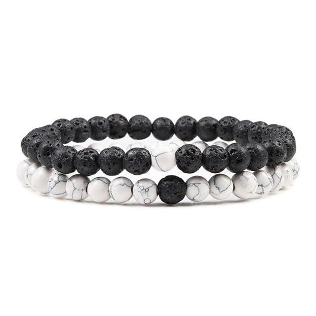 Tiger Eye Beaded Couples Bracelets - SJB-DIAMOND ELITES