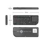 Mini Wireless Keyboard with Backlight Laser Pointer Multimedia for TV Computer - SJB-DIAMOND ELITES