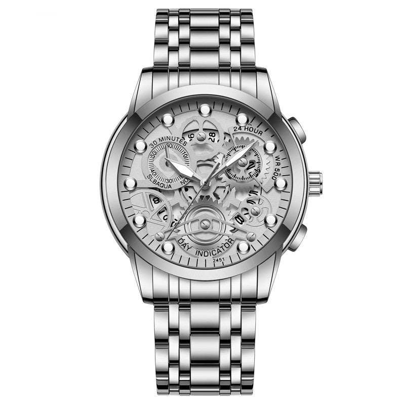 Men's Hollow Non-mechanical Business Watch Pi-Mart