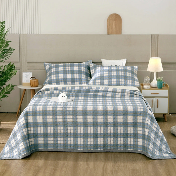 New Cotton Bed Cover Three-piece Set Pi-Mart