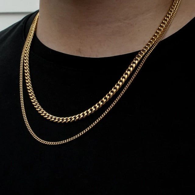 Twisted Rope Links Collar Necklace Pi-Mart