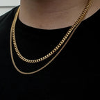 Twisted Rope Links Collar Necklace Pi-Mart