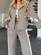 ZipStripe Plus: Full-Size Jacket & Pants Set