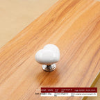 Wardrobe Drawer Cabinet Door Color Heart-shaped Ceramic Handle Pi-Mart