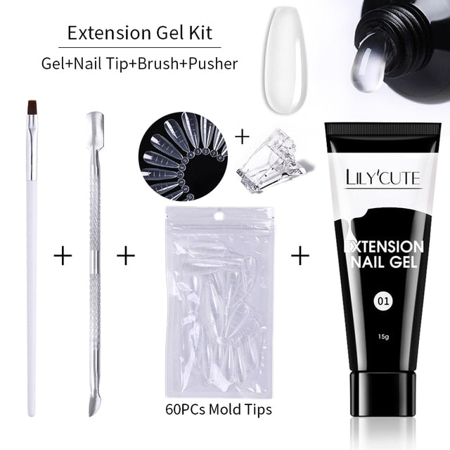 Extension Gel Set - SJB-DIAMOND ELITES