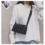 Fabulous Luxury Shoulder Bag Shiny Pu Leather Crossbody Bags For Women Small Flap Handbag Designer Female Messenger Bags Stevvex