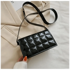 Fabulous Luxury Shoulder Bag Shiny Pu Leather Crossbody Bags For Women Small Flap Handbag Designer Female Messenger Bags Stevvex