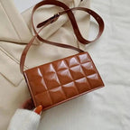 Fabulous Luxury Shoulder Bag Shiny Pu Leather Crossbody Bags For Women Small Flap Handbag Designer Female Messenger Bags Stevvex