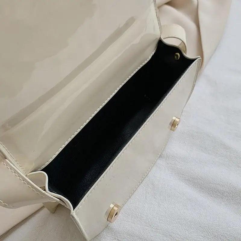 Fabulous Luxury Shoulder Bag Shiny Pu Leather Crossbody Bags For Women Small Flap Handbag Designer Female Messenger Bags Stevvex