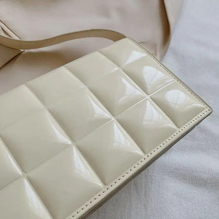 Fabulous Luxury Shoulder Bag Shiny Pu Leather Crossbody Bags For Women Small Flap Handbag Designer Female Messenger Bags Stevvex